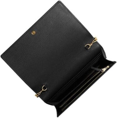 Gucci Soho Disco Bag Mini Black Leather Light Gold Zip Italy New Authentic - Image 3