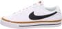 Nike Court Legacy Men's Shoe - Casual Sneakers - White/Black - Size 8