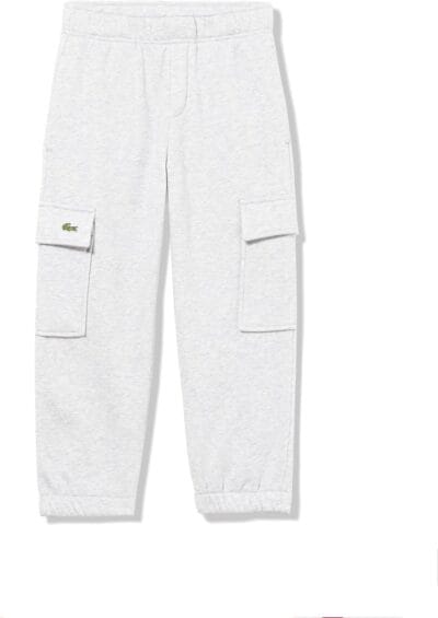 Lacoste Boys' Cargo Sweatpants - Comfortable & Stylish Kids' Joggers - Sizes & Colors Available