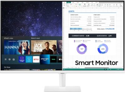 Samsung 27" M5 Smart Monitor FHD (1920x1080) Streaming TV LS27AM501NNXZA - 2021